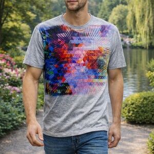 Robert Graham Graphic T-Shirt – Men’s Size M